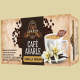 Cafe Avarle Vanilla Dream Coffee with Ganoderma and Cordyceps - Creamer, cane Sugar, Vanilla, and Cocoa - 15 pks - Full Case