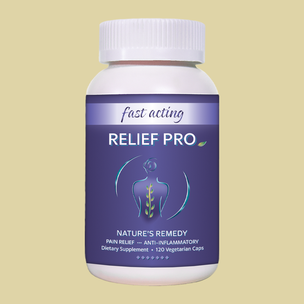 Relief Pro - Pain and Inflammation Relief - Naturally! (120 Capsules) - Click Image to Close